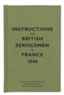 Instructions for British Servicemen in France, 1944 - Book