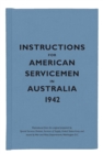 Instructions for American Servicemen in Australia, 1942 - Book