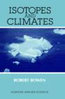 Isotopes and Climates - Book