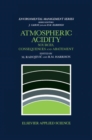Atmospheric Acidity : Sources, consequences and abatement - Book