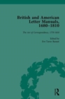 British and American Letter Manuals, 1680-1810 - Book