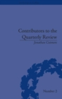 Contributors to the Quarterly Review : A History, 1809-25 - Book