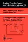 Finite-Spectrum Assignment for Time-Delay Systems - Book