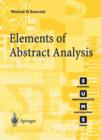 Elements of Abstract Analysis - Book