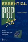 Essential PHP fast : Building Dynamic Web Sites with MySQL - Book