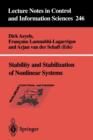Stability and Stabilization of Nonlinear Systems - Book