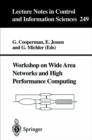 Workshop on Wide Area Networks and High Performance Computing - Book