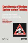 Constituents of Modern System-safety Thinking : Proceedings of the Thirteenth Safety-critical Systems Symposium, Southampton, UK, 8-10 February 2005 - Book