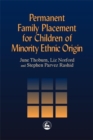 Permanent Family Placement for Children of Minority Ethnic Origin - Book