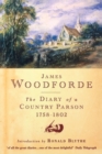 Diary of a Country Parson, 1758-1802 - Book