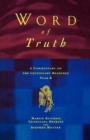 Word of Truth : A Commentary on the Lectionary Readings, Year B - Book