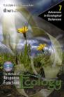 The Method of Response Functions in Ecology - Book