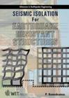 Seismic Isolation for Earthquake-resistant Structures - Book