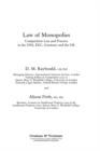 Law of Monopolies:Competition Law and Practice in the U. S. A., E. E. C., Germany and the U. K. - Book