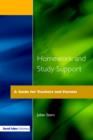 Homework and Study Support : A Guide for Teachers and Parents - Book