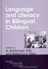 Language and Literacy in Bilingual Children - Book