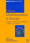 Urban Multilingualism in Europe : Immigrant Minority Languages at Home and School - Book