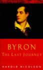 Byron : The Last Journey - Book
