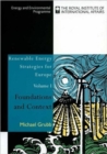 Renewable Energy Strategies for Europe : Foundations and Context - Book