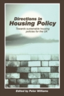Directions in Housing Policy : Towards Sustainable Housing Policies for the UK - Book