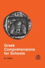 Greek Comprehension for Schools - Book