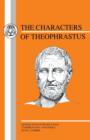 Characters of Theophrastus - Book