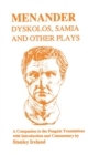 Menander : Dyskolos, Samia and Other Plays - Companion - Book