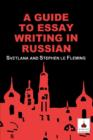 Guide to Essay Writing in Russian - Book