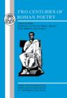 Two Centuries of Roman Poetry - Book