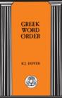 Greek Word Order - Book