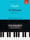 24 Minuets, Hob.IX/8 & 10 : Easier Piano Pieces 16 - Book