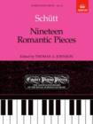 Nineteen Romantic Pieces : Easier Piano Pieces 62 - Book