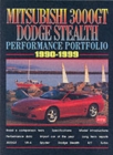 Mitsubishi 3000GT Dodge Stealth Performance Portfolio - Book