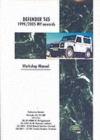 Land Rover Defender Td5 1999-2005 MY Onwards Workshop Manual - Book
