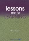 Lessons are For Learning - Book