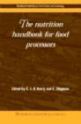 The Nutrition Handbook for Food Processors - eBook