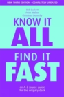 Know it All, Find it Fast : An A-Z Source Guide for the Enquiry Desk - eBook