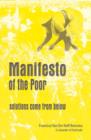 Manifesto Of The Poor: Solutions Come From Below - Book