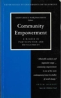 Community Empowerment : A Reader in Participation and Development - Book