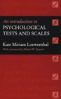 An Introduction To Psychological Tests And Scales - Book