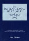 Intl Whos Who Of Women 1997 - Book