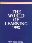 World Of Learning 1998 - Book