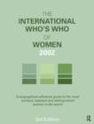The International Who's Who of Women 2002 - Book