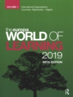The Europa World of Learning 2019 - Book