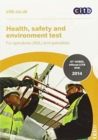 Health, Safety and Environment Test for Operatives (BSL) and Specialists - Book