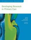 Developing Research in Primary Care - Book