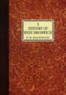 A History of West Bromwich - Book