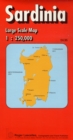 Sardinia Regional Road Map - Book