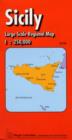 Sicily Regioanl Road Map - Book