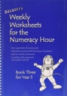 Delbert's Weekly Worksheets for the Numeracy Hour - Book